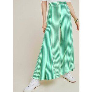 Anthropologie Mackenzie Striped Wide-Leg Pants